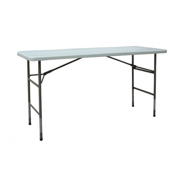 Location de table rectangle haute pour buffet.